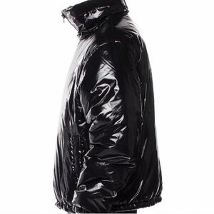 Acne Glossy Black Women's Puffer Jacket